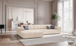 Hoekbank Chicago links chenille