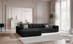 Hoekbank Chicago links chenille