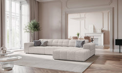 Hoekbank Chicago rechts chenille