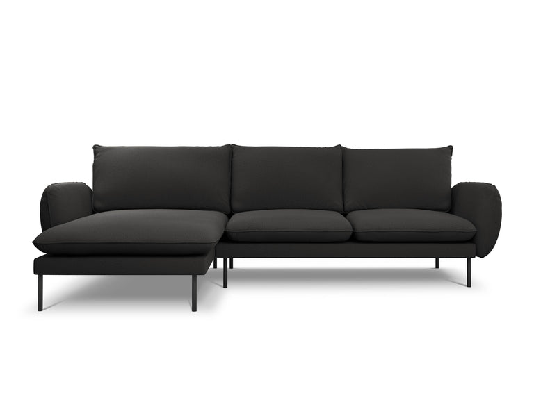 Hoekbank Vienna links bouclé