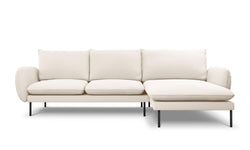 Hoekbank Vienna rechts bouclé