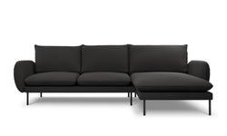 Hoekbank Vienna rechts bouclé