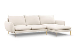 Hoekbank Vienna rechts bouclé