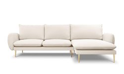 Hoekbank Vienna rechts bouclé