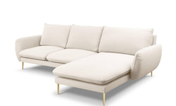 Hoekbank Vienna rechts bouclé