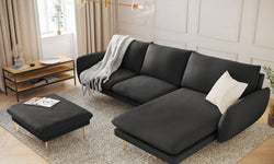 Hoekbank Vienna rechts bouclé