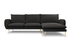 Hoekbank Vienna rechts bouclé