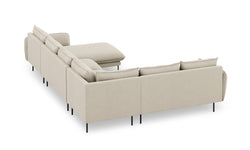 Hoekbank Vienna hoek links & chaise longue rechts