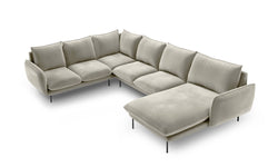 Hoekbank Vienna links velvet