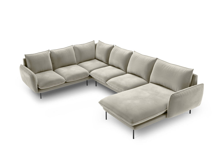 Hoekbank Vienna links velvet
