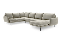 Hoekbank Vienna links velvet