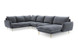 Hoekbank Vienna links velvet