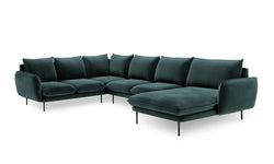Hoekbank Vienna links velvet