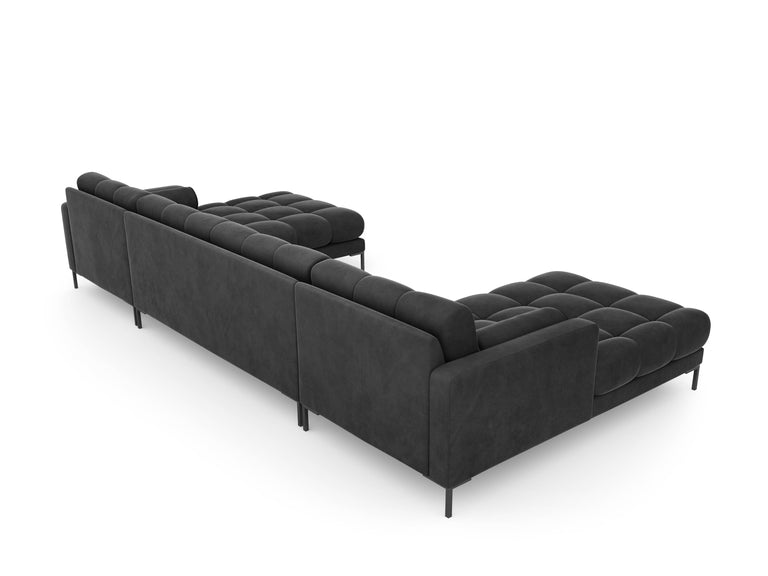 U-hoekbank Bali velvet