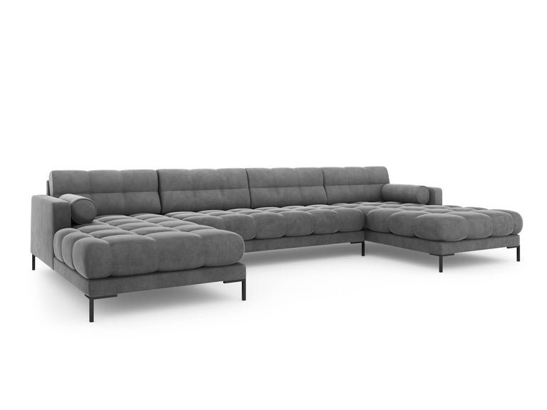 U-hoekbank Bali velvet