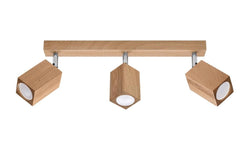 3-lichts plafondlamp Keke
