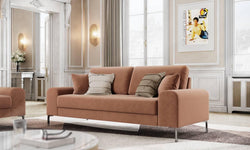 3-zitsbank Rime velvet