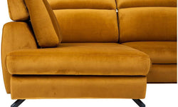 Slaapbank Denver links met opbergruimte