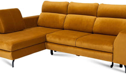 Slaapbank Denver links met opbergruimte