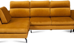 Slaapbank Denver links met opbergruimte