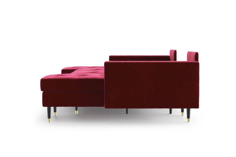 U-slaapbank Aldo velvet