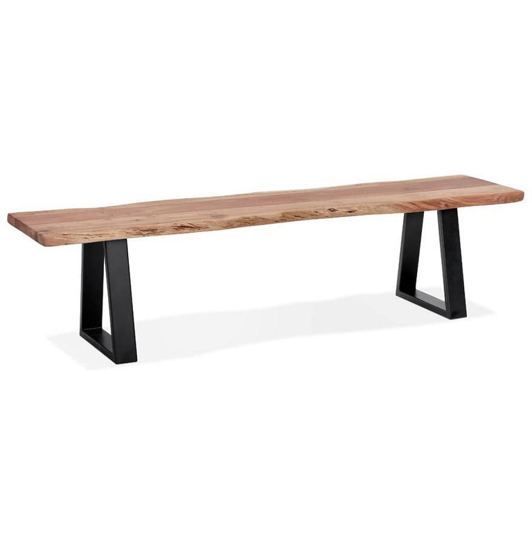 Bankje Yuki massief hout