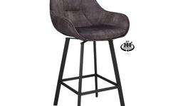 Set van 2 barkrukken Bo velvet draaibaar