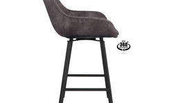 Set van 2 barkrukken Bo velvet draaibaar