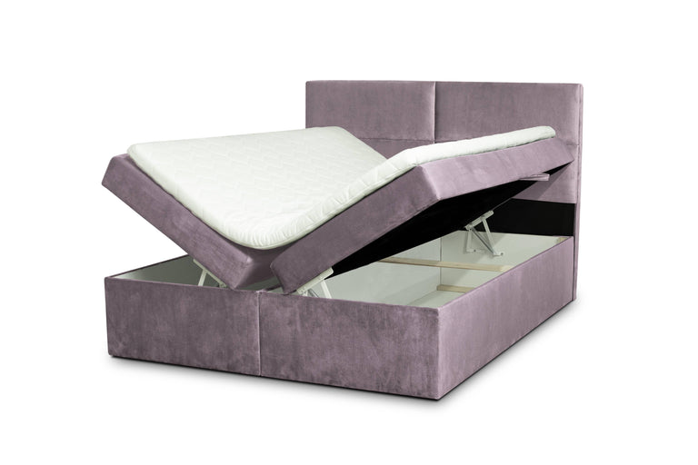 Boxspring Rio met opbergruimte velvet