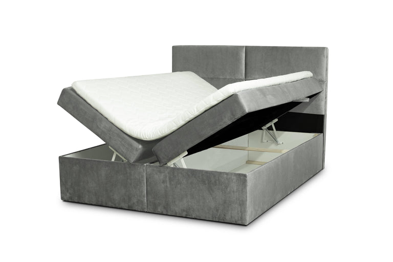 Boxspring Rio met opbergruimte velvet