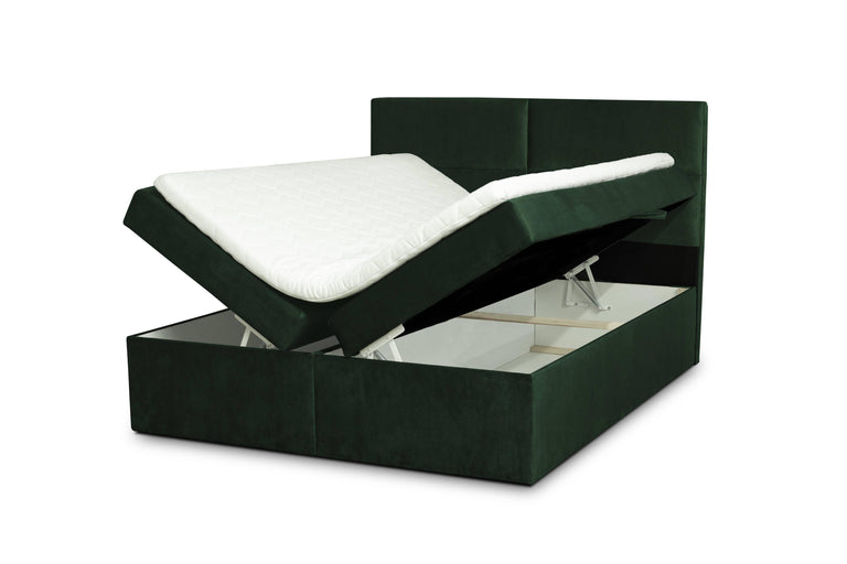 Boxspring Rio met opbergruimte velvet