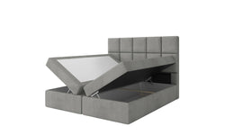 Boxspring Faro met opbergruimte velvet