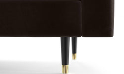Fauteuil Aldo velvet