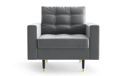 Fauteuil Aldo velvet