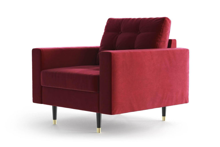 Fauteuil Aldo velvet