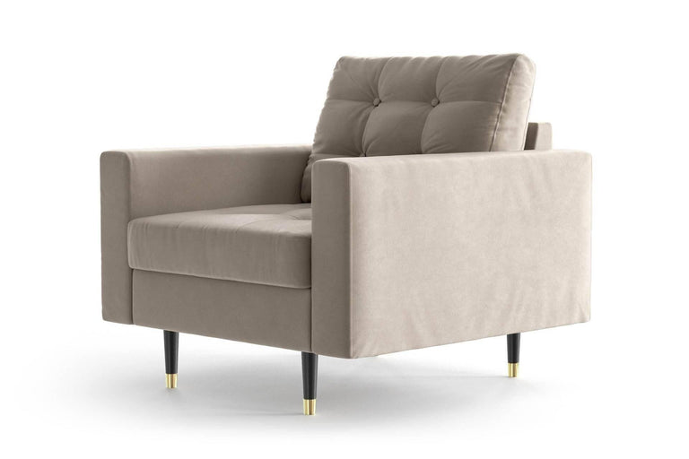 Fauteuil Aldo velvet