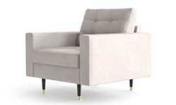 Fauteuil Aldo velvet