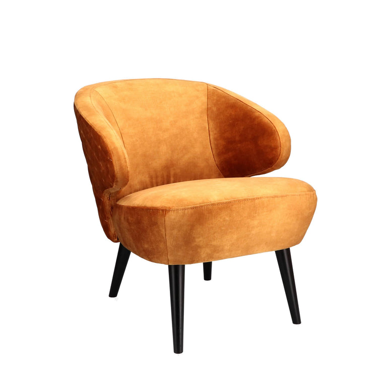 Fauteuil Melvin velvet