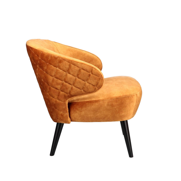 Fauteuil Melvin velvet
