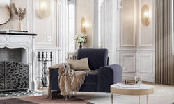 Fauteuil Rime velvet