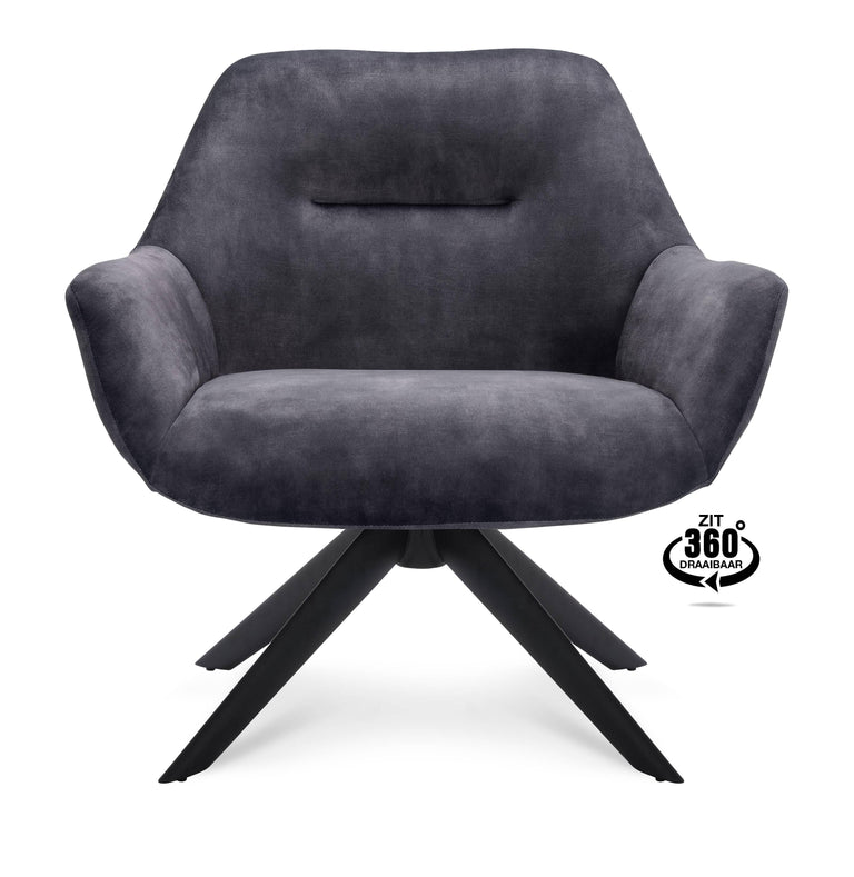 Fauteuil Stars velvet