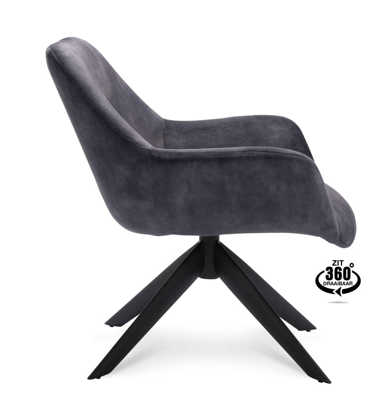 Fauteuil Stars velvet