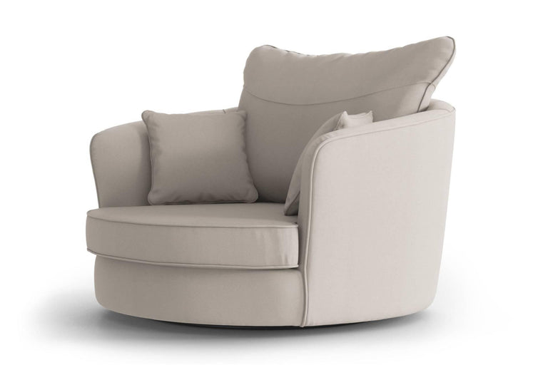 Fauteuil Vendôme linnen draaibaar