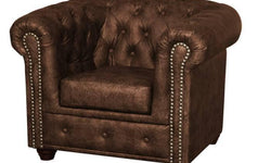 Fauteuil York eco-leer