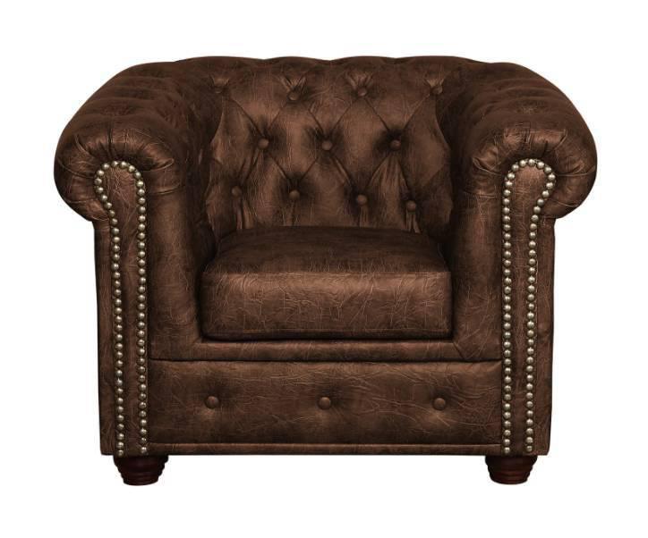 Fauteuil York eco-leer