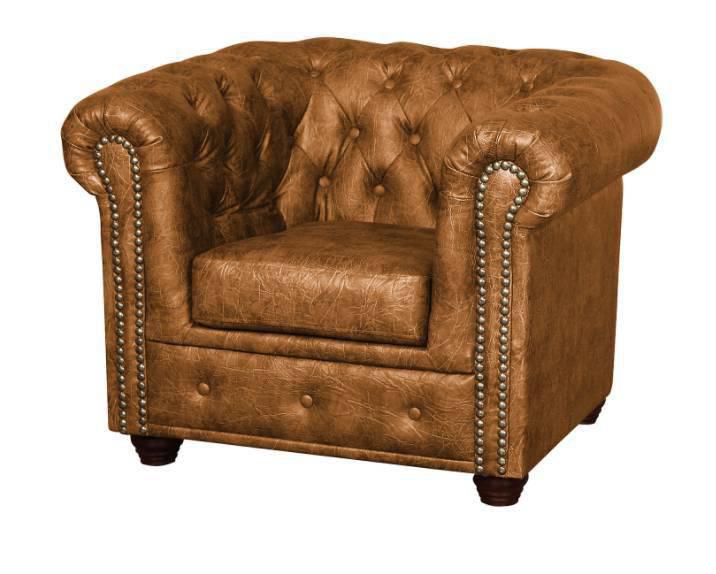 Fauteuil York eco-leer