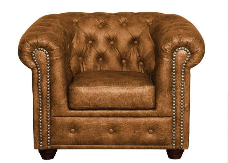Fauteuil York eco-leer