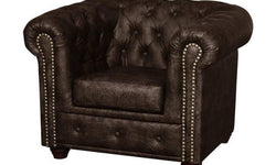 Fauteuil York eco-leer