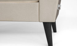 Fauteuil Zara velvet