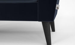 Fauteuil Zara velvet